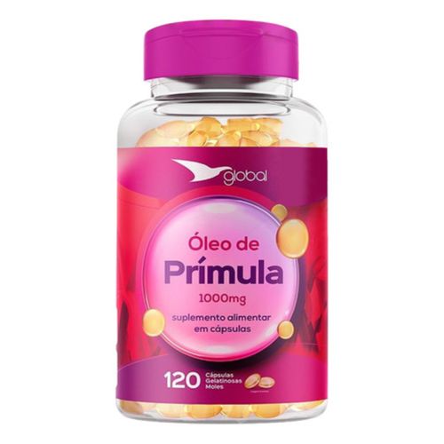 Óleo de Prímula 1000mg -120 caps - Global Suplementos Óleo de Prímula 1000mg -120 caps - Global Suplementos