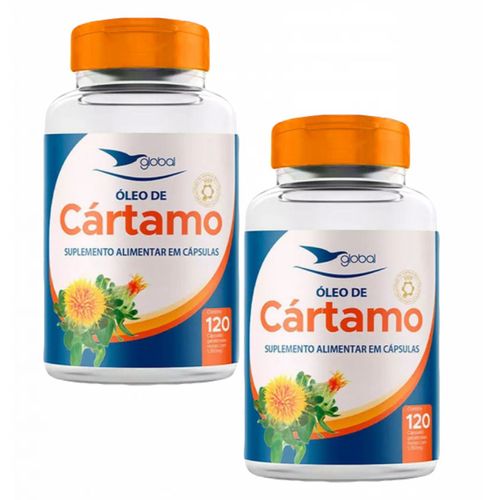 2x Óleo De Cártamo- 1000mg por Cápsula- 120 Caps. Global 2x Óleo De Cártamo- 1000mg por Cápsula- 120 Caps. Global