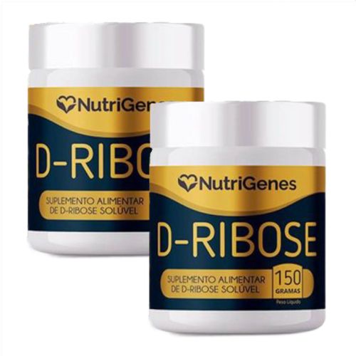 2x D Ribose - Pré Treino - ATP - Nutrigenes - 150gr 2x D Ribose - Pré Treino - ATP - Nutrigenes - 150gr