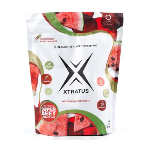 Super Beet Pré-Treino 300g Beterraba e Melancia Xtratus