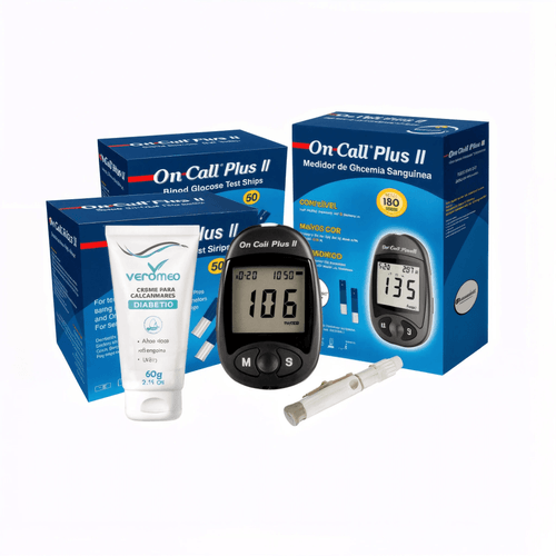 Kit Diabetes e Cuidados com os Pés Kit Diabetes e Cuidados com os Pés