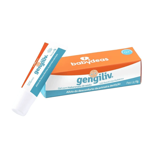 Pomada Gengiliv para Alívio da Dor da Dentição Babydeas 10g Pomada Gengiliv para Alívio da Dor da Dentição Babydeas 10g