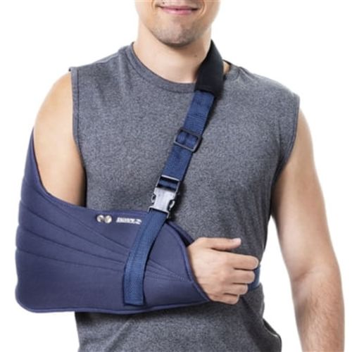 Tipoia Imobilizadora Estofada Bilateral Azul Tam P SalvaPé Tipoia Imobilizadora Estofada Bilateral Azul Tam P SalvaPé