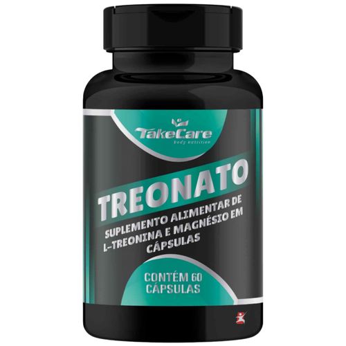 TREONATO DE MAGNÉSIO L-TREONINA 60 CÁPSULAS - TAKE CARE TREONATO DE MAGNÉSIO L-TREONINA 60 CÁPSULAS - TAKE CARE