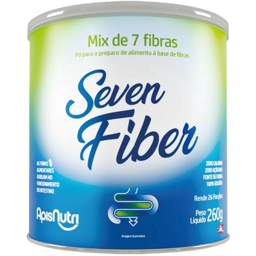 SEVEN FIBER MIX DE 7 FIBRAS EM PÓ 260G SAÚDE DO INTESTINO - APISNUTRI SEVEN FIBER MIX DE 7 FIBRAS EM PÓ 260G SAÚDE DO INTESTINO - APISNUTRI