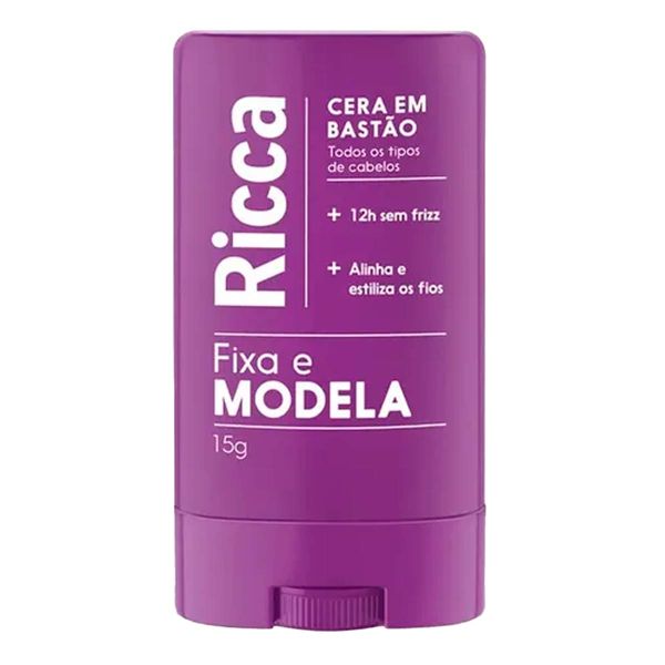 Cera Modeladora para Cabelo Ricca 15g Bastao