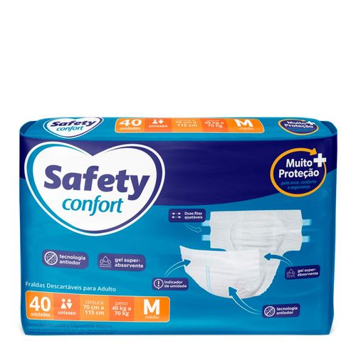 898228---Fralda-Geriatrica-Safety-Confort-M-40-Unidades-1 898228---Fralda-Geriatrica-Safety-Confort-M-40-Unidades-1