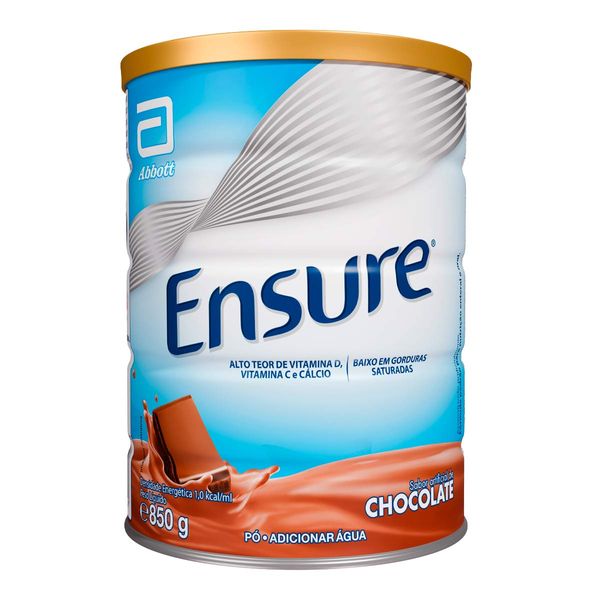 Complemento Alimentar Ensure Chocolate 850g