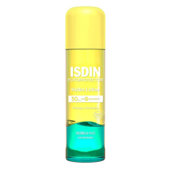 Protetor Solar Corporal Isdin FPS 50+ Bifásico Antioxidante HydroLotion 200ml