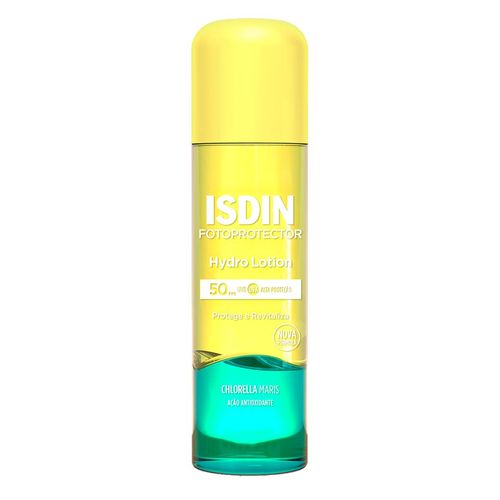 Protetor Solar Corporal Isdin Fps 50+ Bifásico Antioxidante Hydrolotion 200Ml