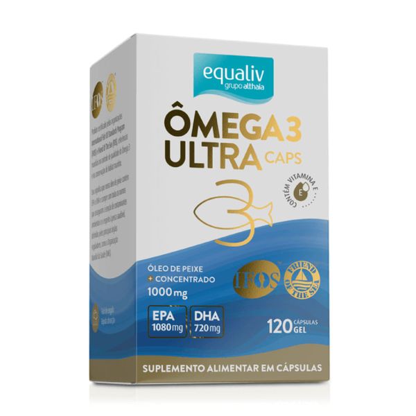Ômega 3 Ultra Caps Equaliv 120caps
