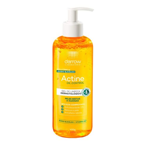 Gel De Limpeza Facial Darrow Actine Oil Control 400G
