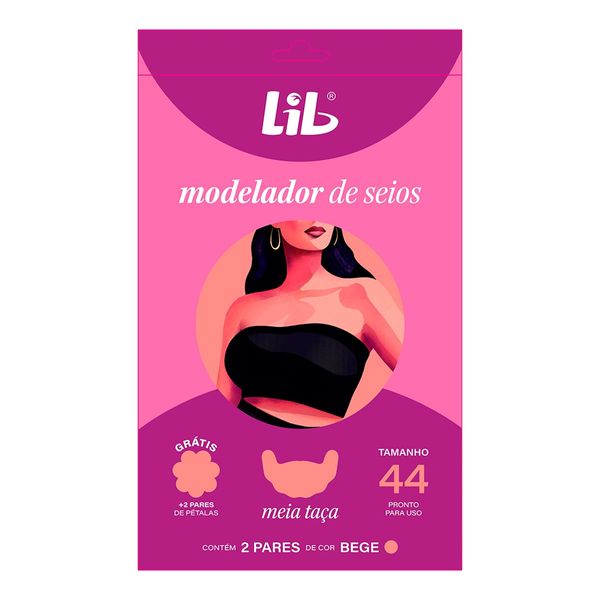 Modelador de Seios Lib Plus com Hidratante Tamanho 44
