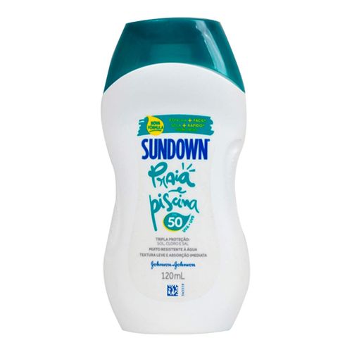 Protetor Solar Sundown Praia E Piscina Fps50 120Ml