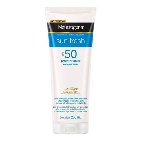 Protetor Solar Neutrogena Sun Fresh Fps 50 200Ml