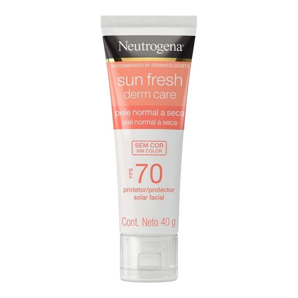 Protetor Solar Facial Neutrogena Derm Care 70 FPS Sem Cor 40g