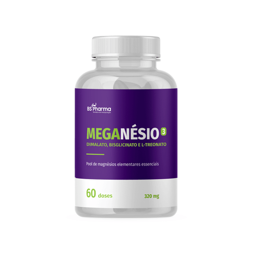 MegaNésio 3 Magnésios 60 doses