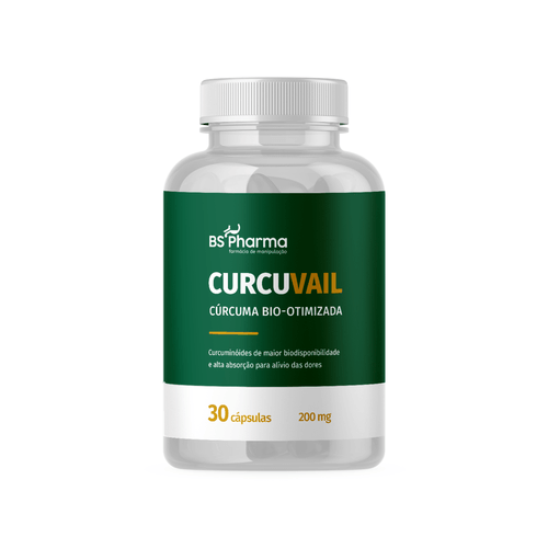 CurcuVail® – Curcuma Biotimizada 200mg 30 Cápsulas