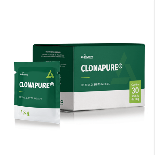 Clonapure 1,8g 30 sachês Sem sabor Clonapure 1,8g 30 sachês Sem sabor