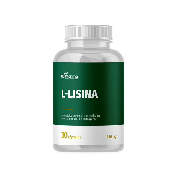 L-Lisina 500 mg 30 Cápsulas