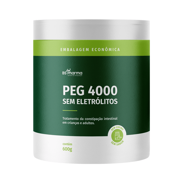 PEG 4000 - Embalagem econômica 600 gramas