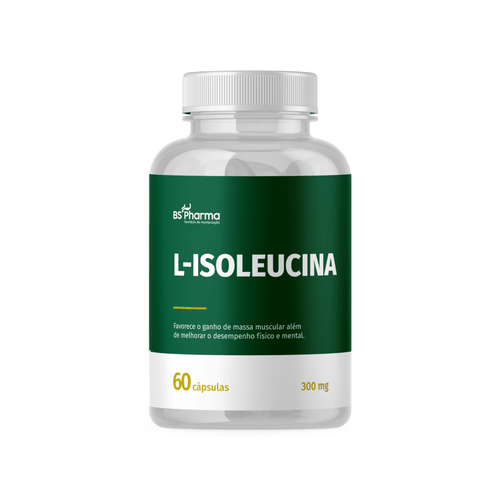L Isoleucina 300 mg 60 Cápsulas L Isoleucina 300 mg 60 Cápsulas