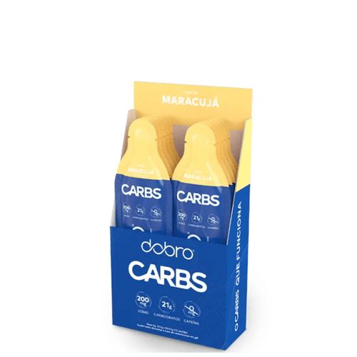 Carbs Gel sem Cafeína 10 Sachê 30g Dobro Maracujá