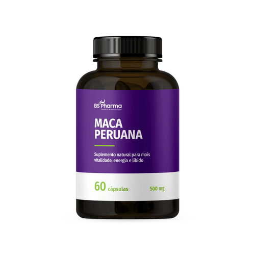 Maca Peruana - 500 mg 60 Cápsulas 60 Cápsulas