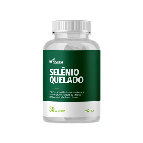 Selênio Quelato 400 mcg 30 Cápsulas