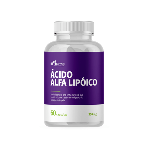 Ácido Alfa Lipóico - 300 mg 60 Cápsulas