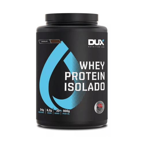 Whey Protein Isolado BCAAs Todos Sabores 900g Dux Nutrition Chocolate Whey Protein Isolado BCAAs Todos Sabores 900g Dux Nutrition Chocolate