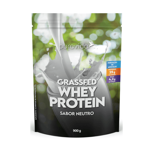 NOVO WHEY GRASSFED PURAVIDA 900G Neutro NOVO WHEY GRASSFED PURAVIDA 900G Neutro