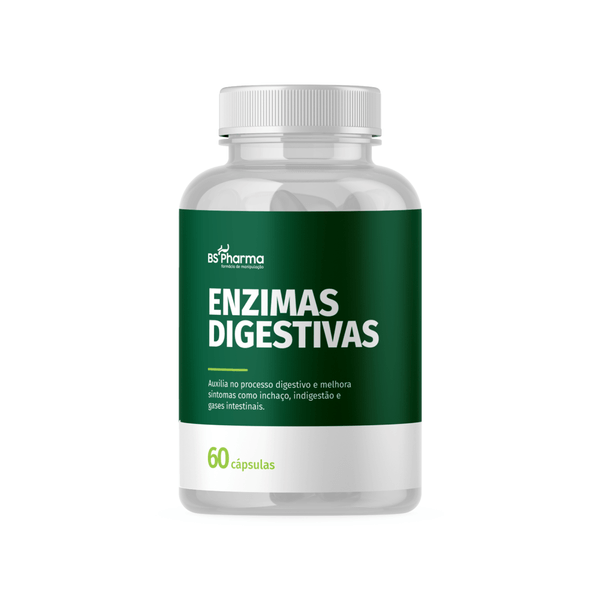 Enzimas Digestivas - 60 Cápsulas 60 Cápsulas