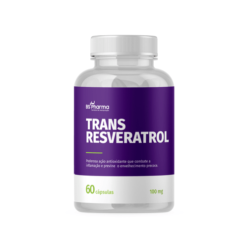 Resveratrol (Trans-resveratrol) - 100 mg 60 Cápsulas Resveratrol (Trans-resveratrol) - 100 mg 60 Cápsulas
