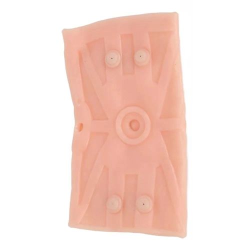 Cotoveleira Flexivel Silicone Imas Magnetoterapia Tenis Elbow Alivia Dor Tensão Bege