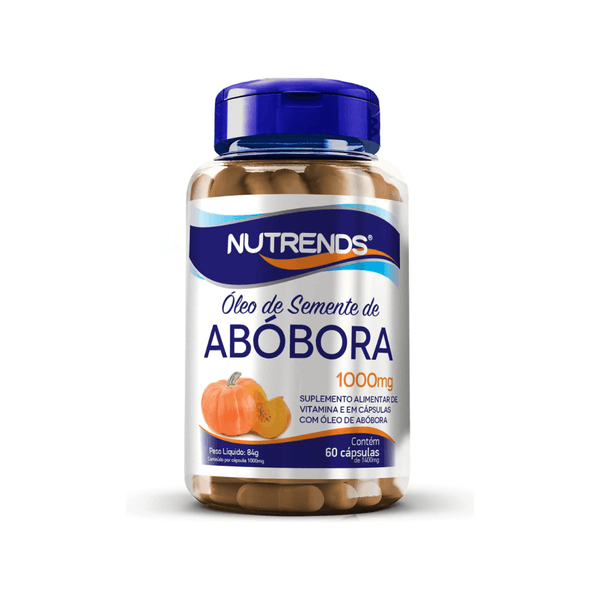 Óleo de Semente de Abóbora 1000 mg 60 Cápsulas