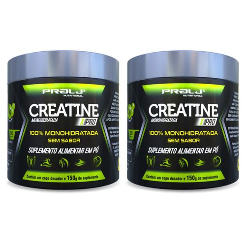 KIT 2 CREATINA MONOHIDRATADA XPRO 150G CREATINA PURA PROLJ NUTRITIONAL
