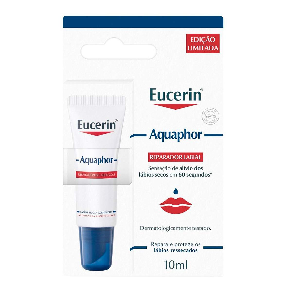 Reparador Labial Eucerin Aquaphor Lip 10ml