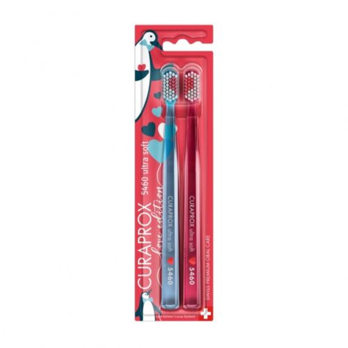 Escova Dental Curaprox 5460 Dual Love Edition - Kit C/2