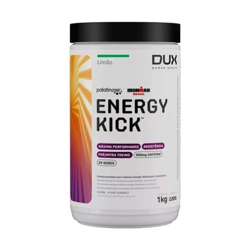 Energy Kick Caffeine 1000g Dux Nutrition Limão Energy Kick Caffeine 1000g Dux Nutrition Limão
