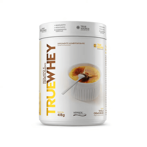 TrueWhey Hidro 418g TrueSource Crème Brûlée TrueWhey Hidro 418g TrueSource Crème Brûlée