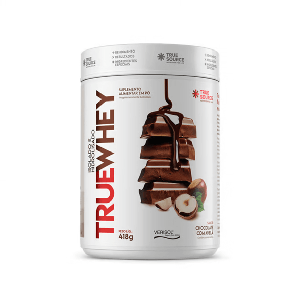 TrueWhey Hidro 418g TrueSource Chocolate com Avelã
