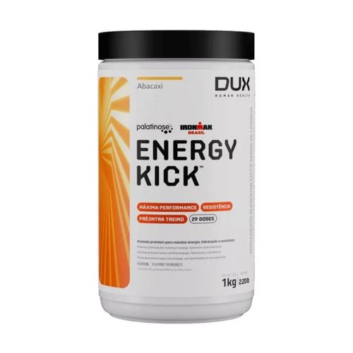 Energy Kick 1000g SEM CAFEÍNA Dux Nutrition Abacaxi Energy Kick 1000g SEM CAFEÍNA Dux Nutrition Abacaxi
