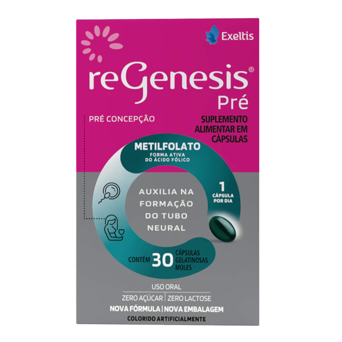 Suplemento Alimentar Regenesis Pré 30 Cápsulas