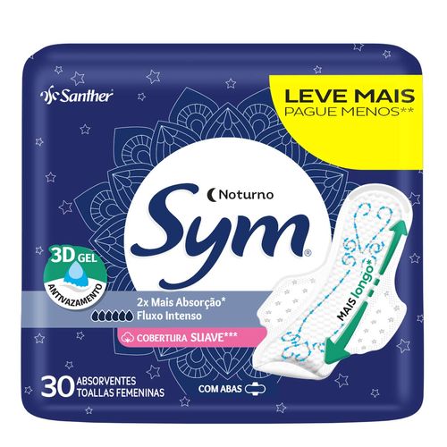 805050---Absorvente-Sym-Premium-Noturno-Cobertura-Suave-Com-Abas-30-Unidades