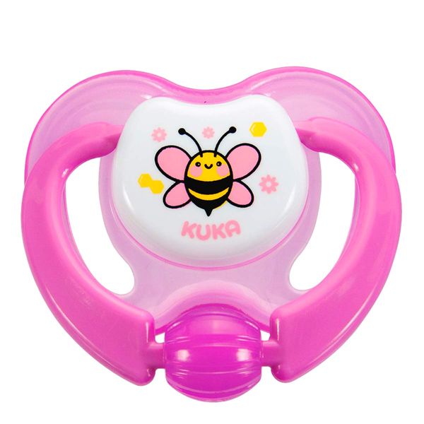 Chupeta Ortodôntica Kuka Lovely Nº 2 Rosa