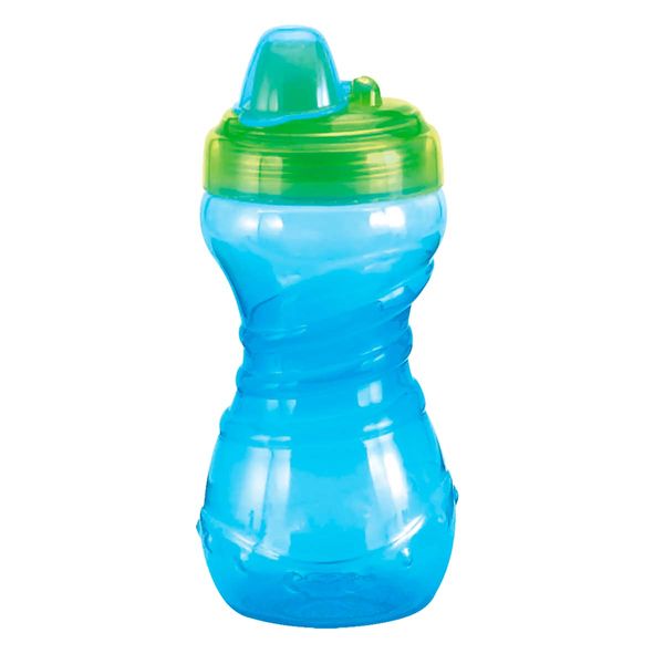 Copo de Treinamento 330ml Kuka Fun Antivazamento Azul 1 Unidade