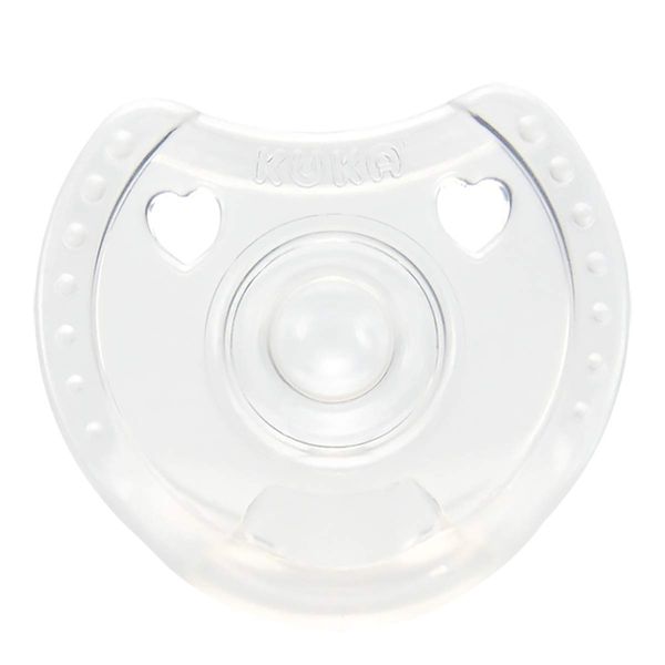 Chupeta Kuka Soft Confort Silicone Bico Redondo 1 Unidade