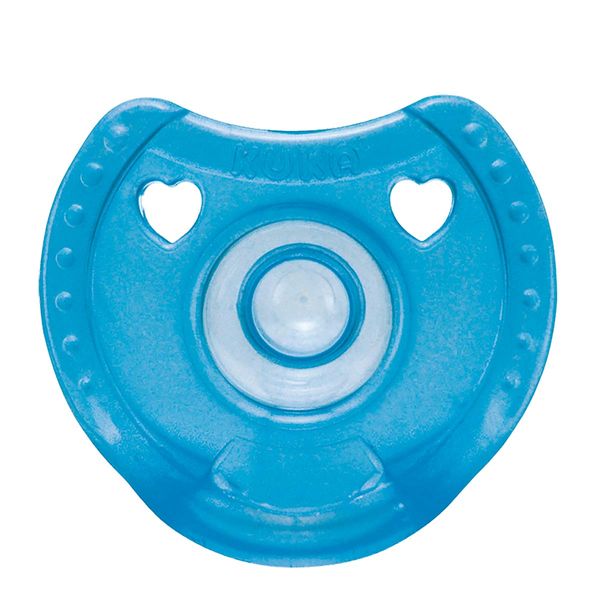 Chupeta Kuka Soft Comfort Bico Redondo de Silicone Azul 1 Unidade