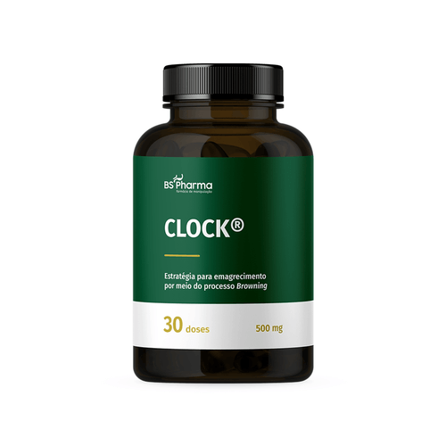 Clock 500 mg 60 Cápsulas/30 doses Clock 500 mg 60 Cápsulas/30 doses